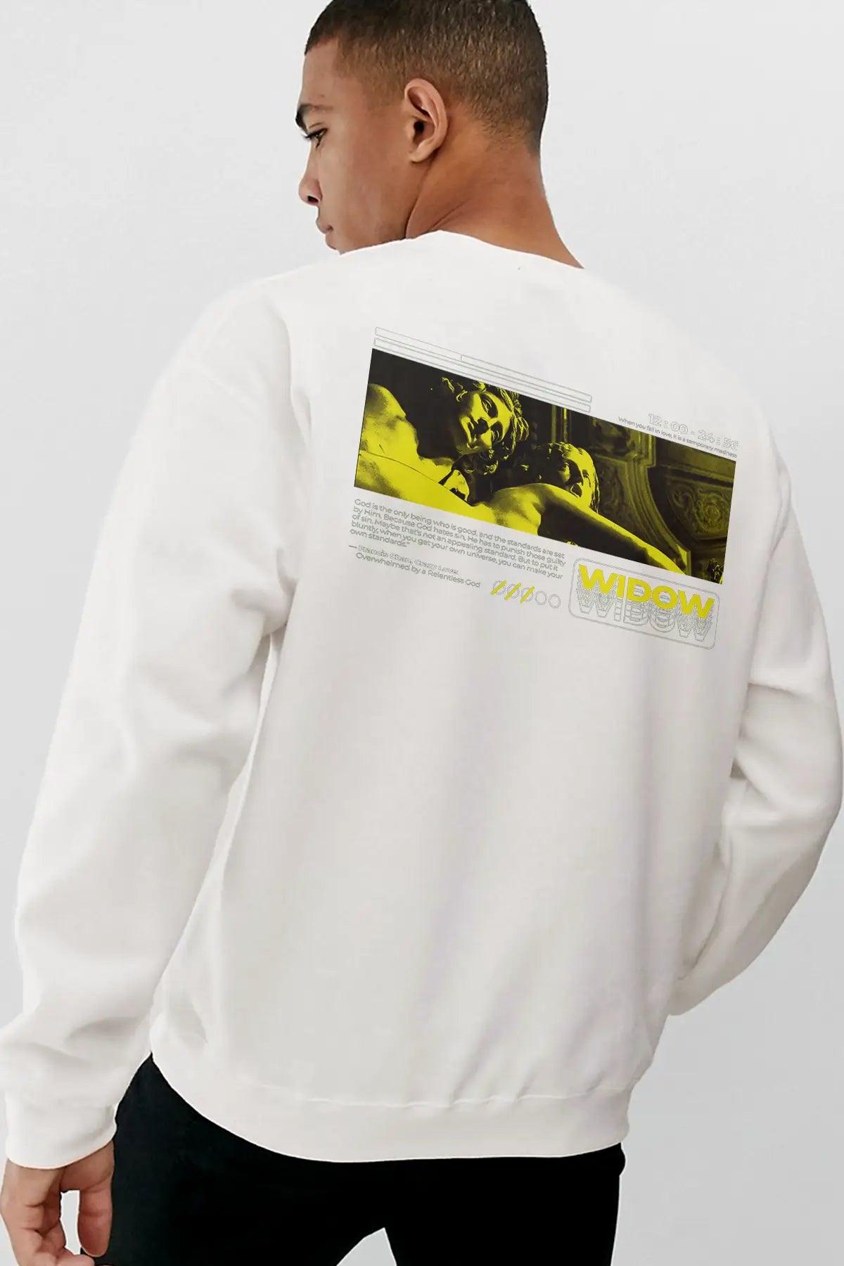 Widow Oversize Erkek Sweatshirt - PΛSΛGE