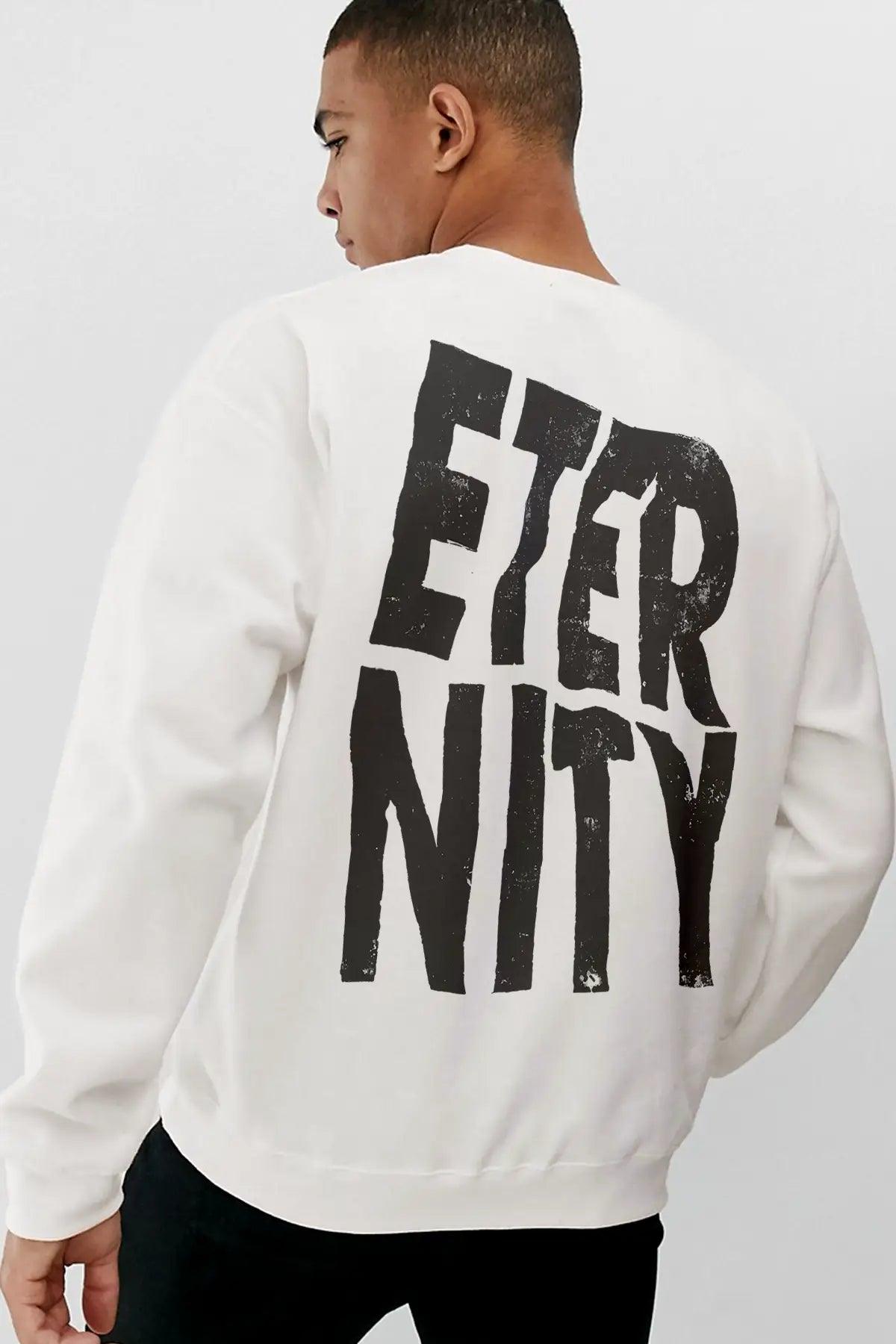 Eternity Oversize Erkek Sweatshirt - PΛSΛGE