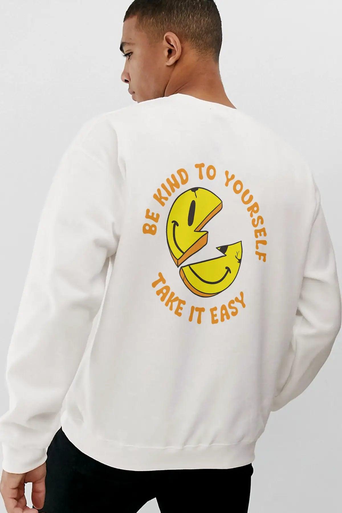 Take İt Easy Oversize Erkek Sweatshirt - PΛSΛGE