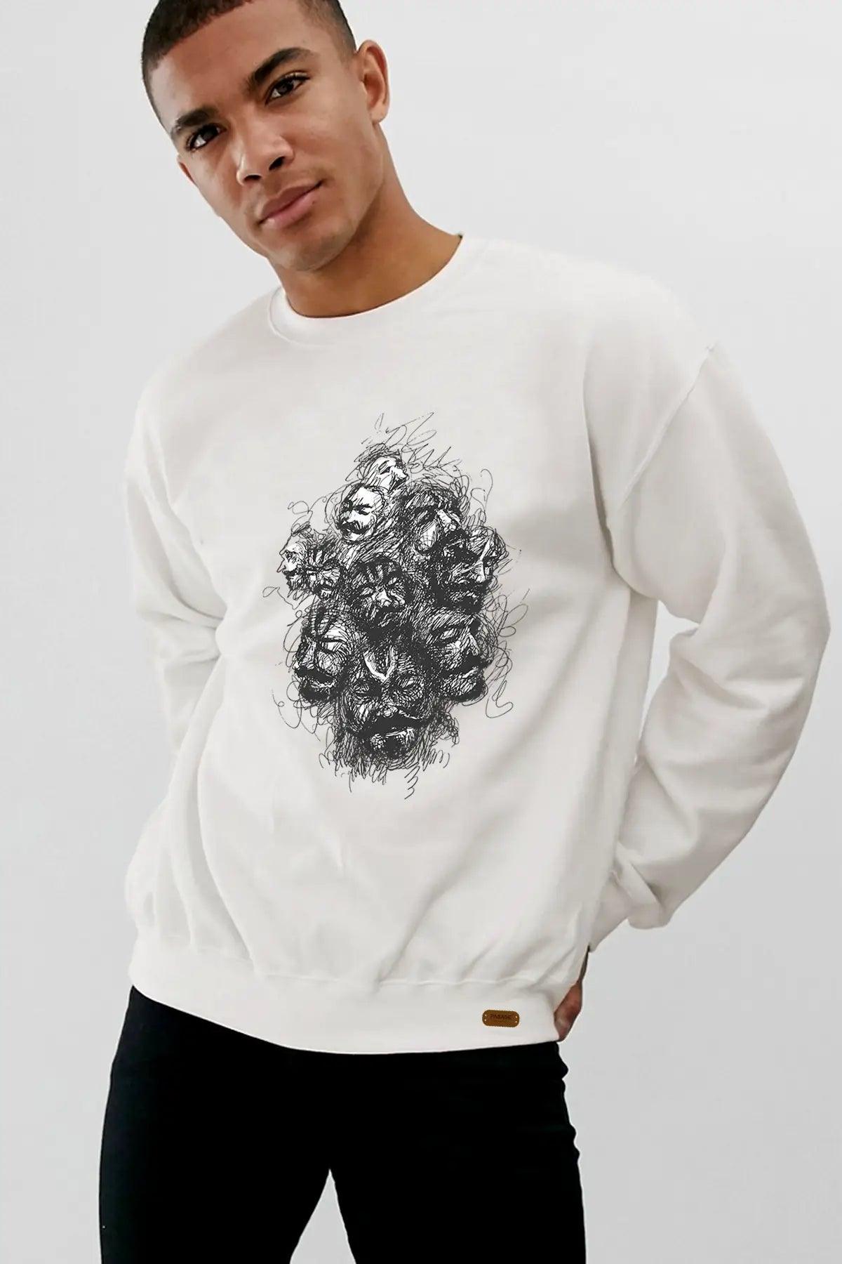 Complexity Oversize Erkek Sweatshirt - PΛSΛGE