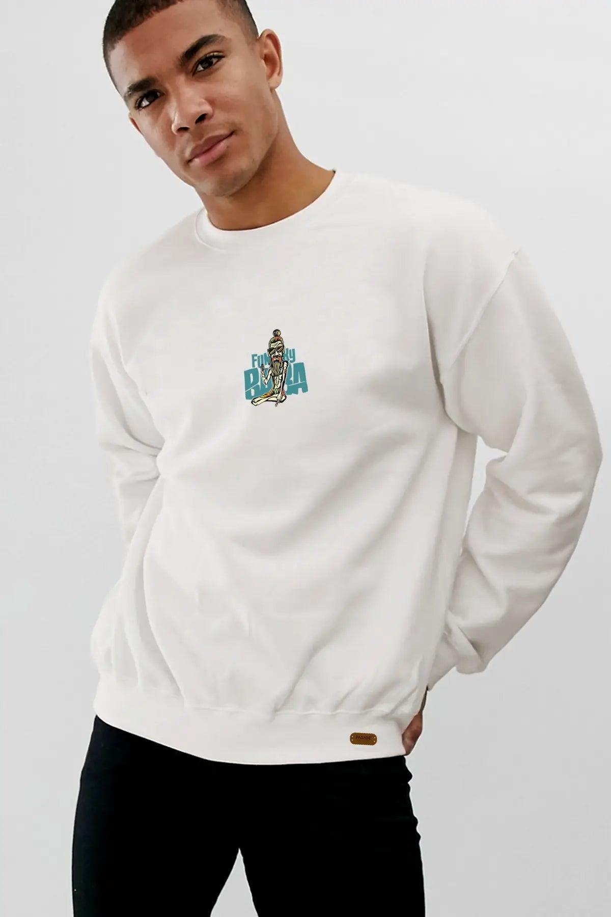Funky Baba Oversize Erkek Sweatshirt - PΛSΛGE