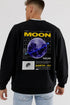 The Moon Oversize Erkek Sweatshirt - PΛSΛGE