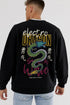Electro Dragon Oversize Erkek Sweatshirt - PΛSΛGE