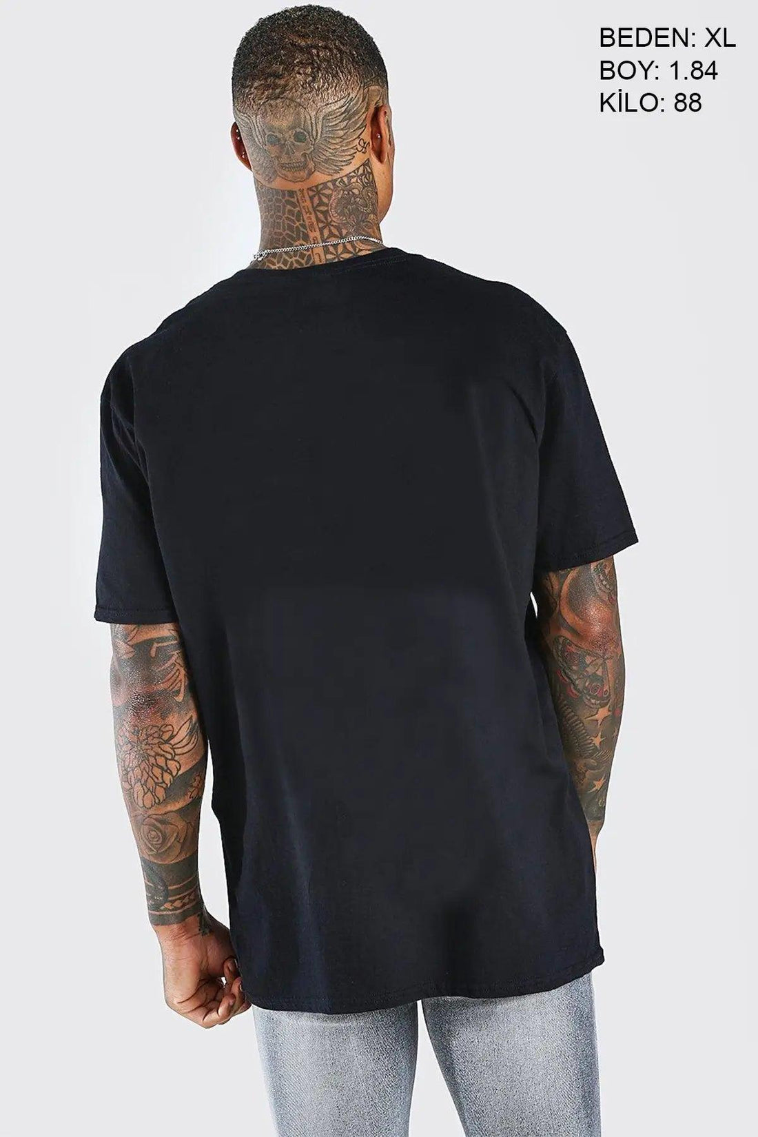 Vintage Camera Oversize Erkek Tişört - PΛSΛGE