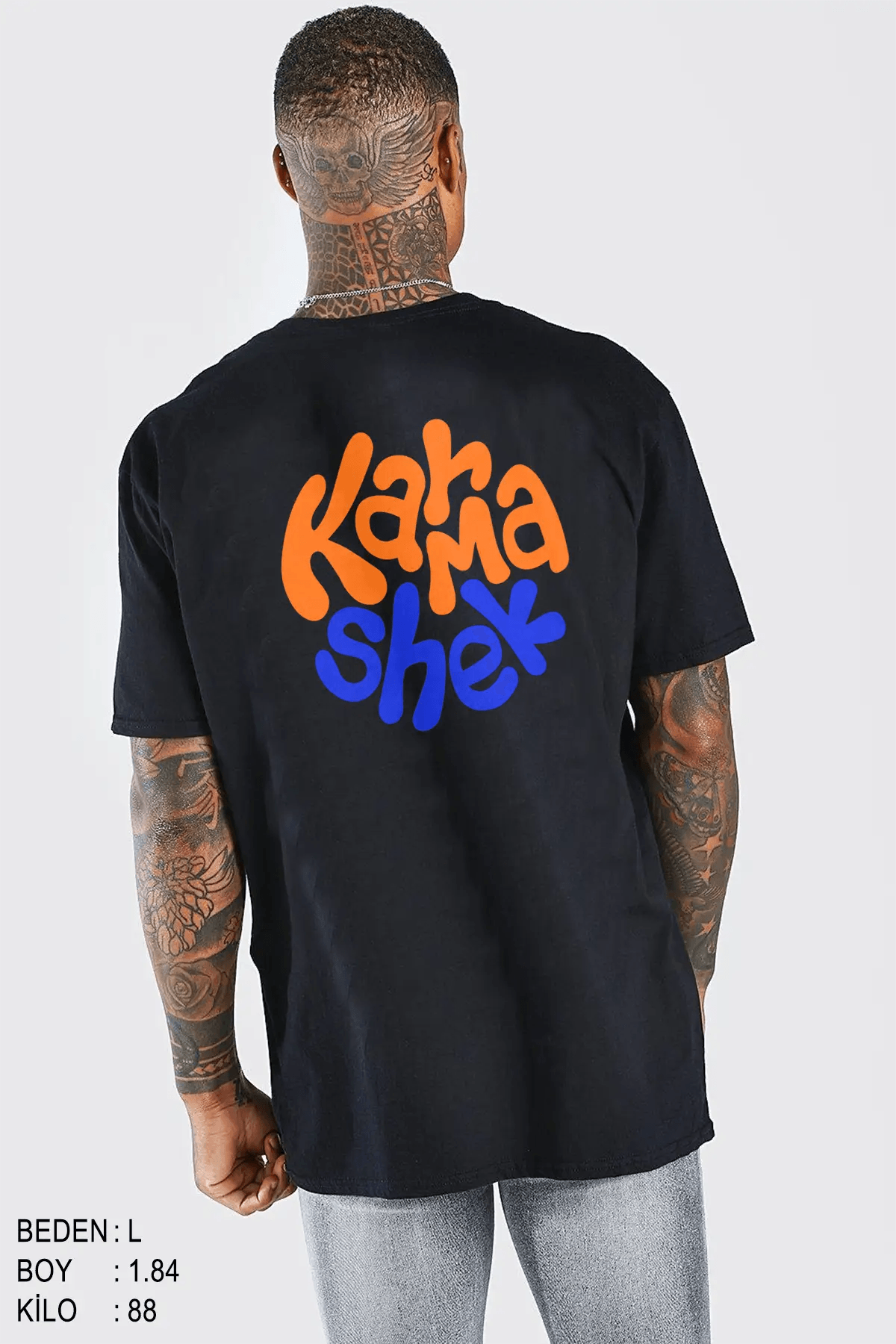 Karmashek Oversize Erkek Tişört - PΛSΛGE