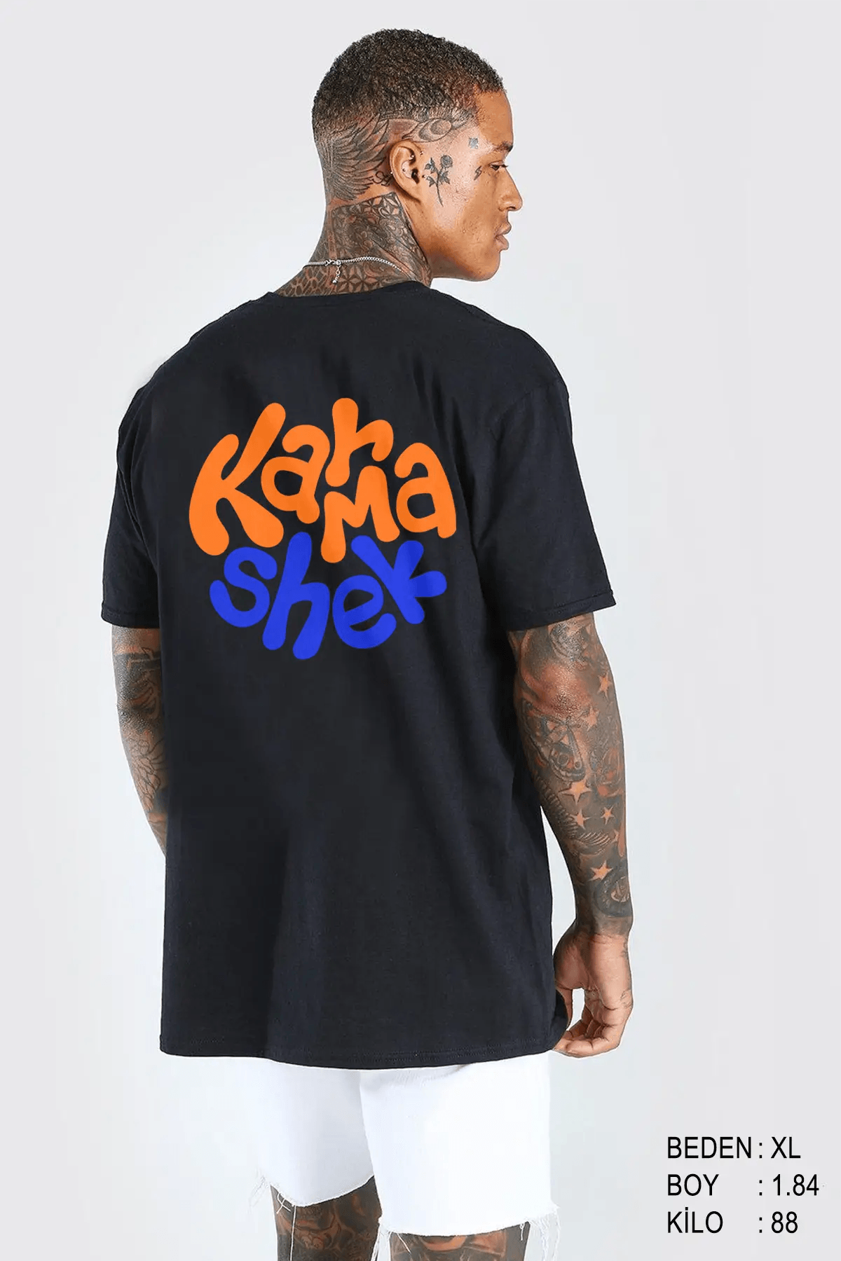 Karmashek Oversize Erkek Tişört - PΛSΛGE