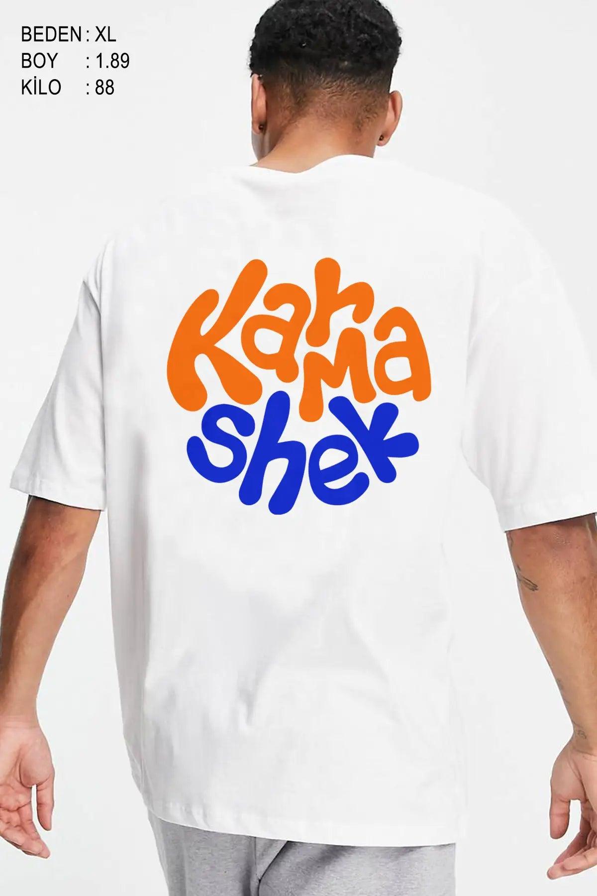 Karmashek Oversize Erkek Tişört - PΛSΛGE