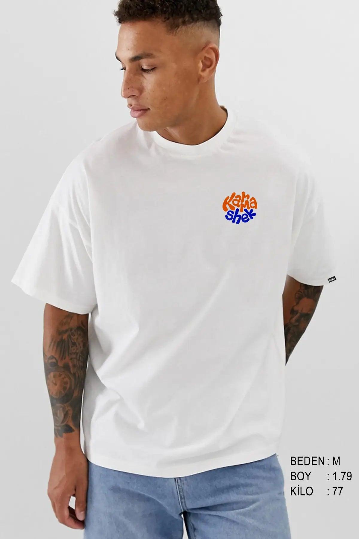 Karmashek Oversize Erkek Tişört - PΛSΛGE
