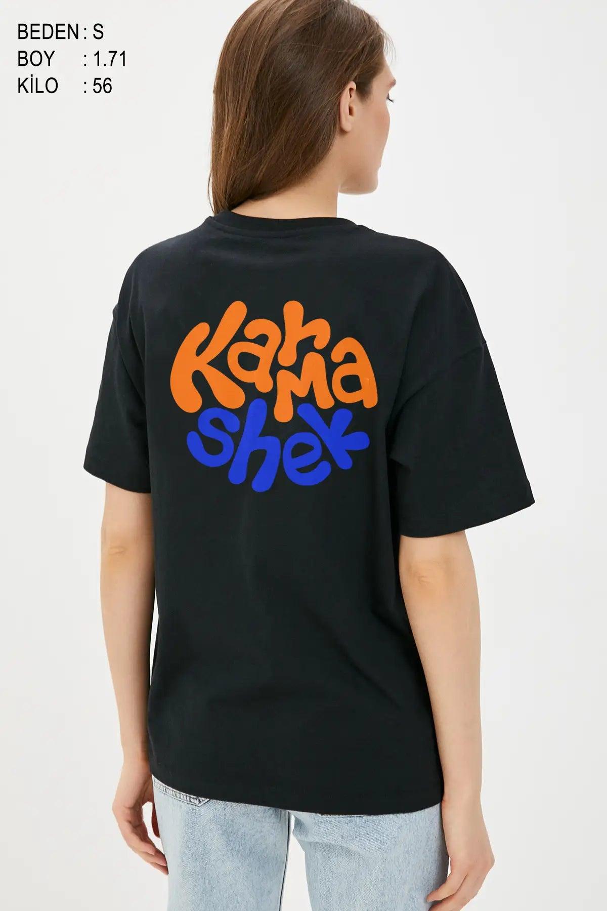 Karmashek Oversize Kadın Tişört - PΛSΛGE