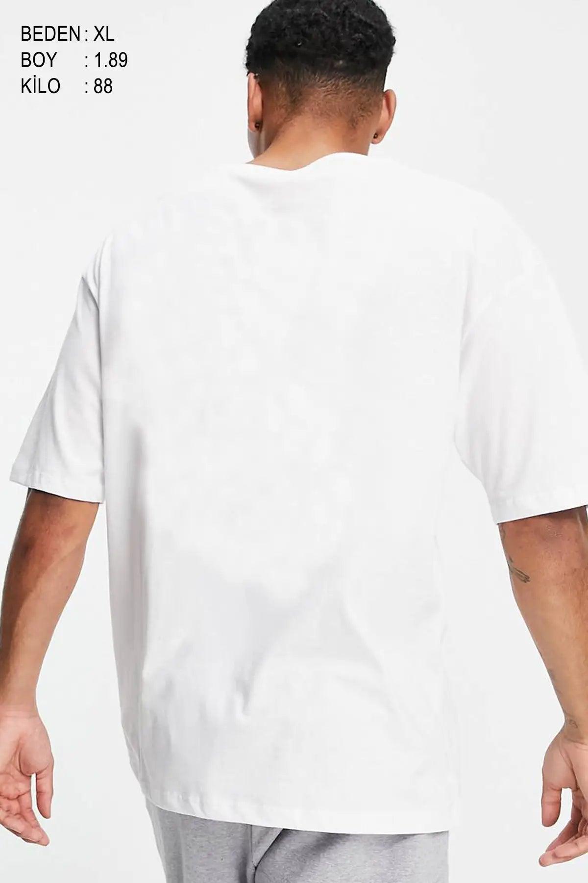 Life Oversize Erkek Tişört - PΛSΛGE