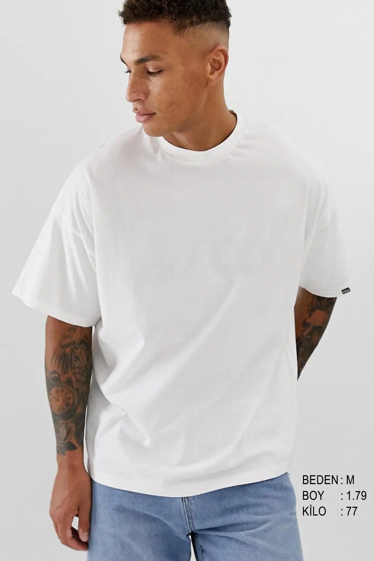 Moloko Oversize Erkek Tişört - PΛSΛGE