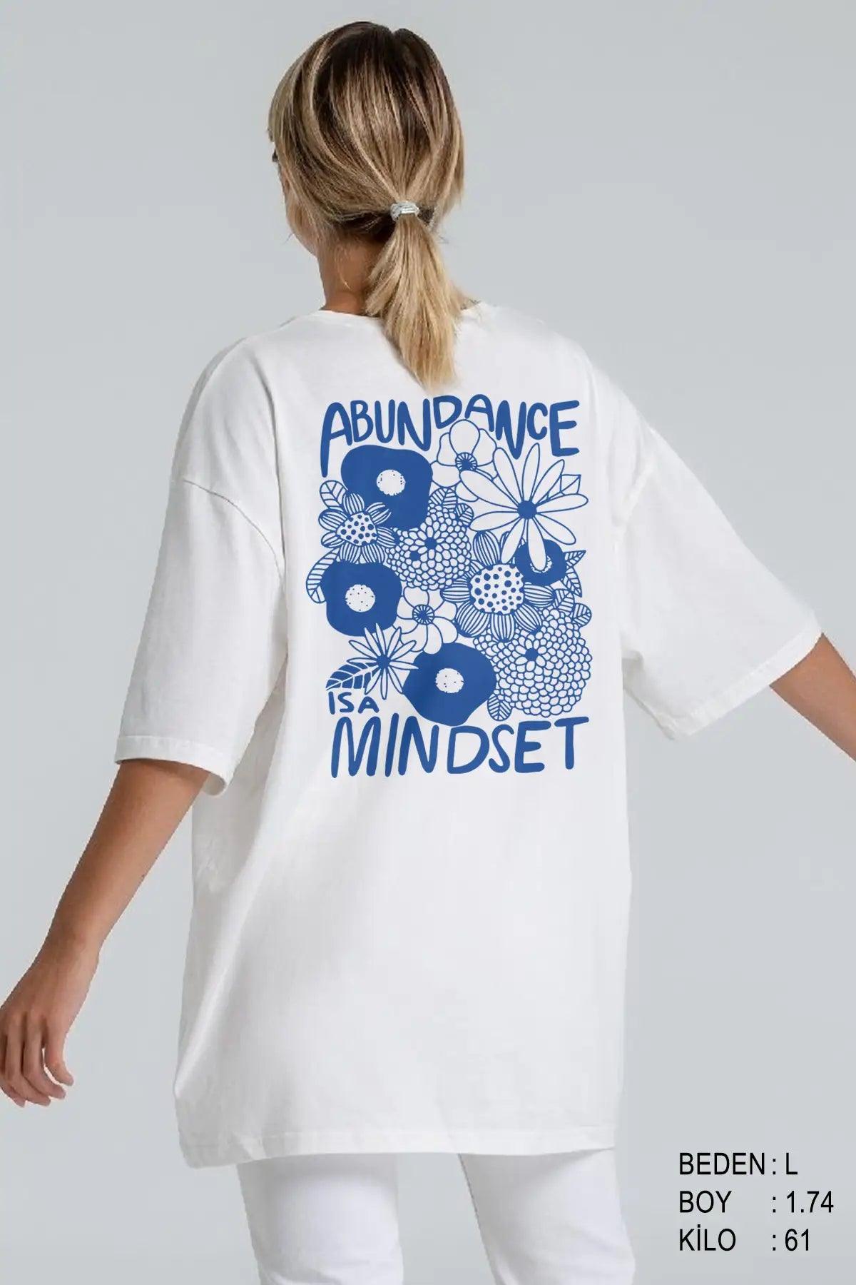 Mindset Oversize Kadın Tişört - PΛSΛGE