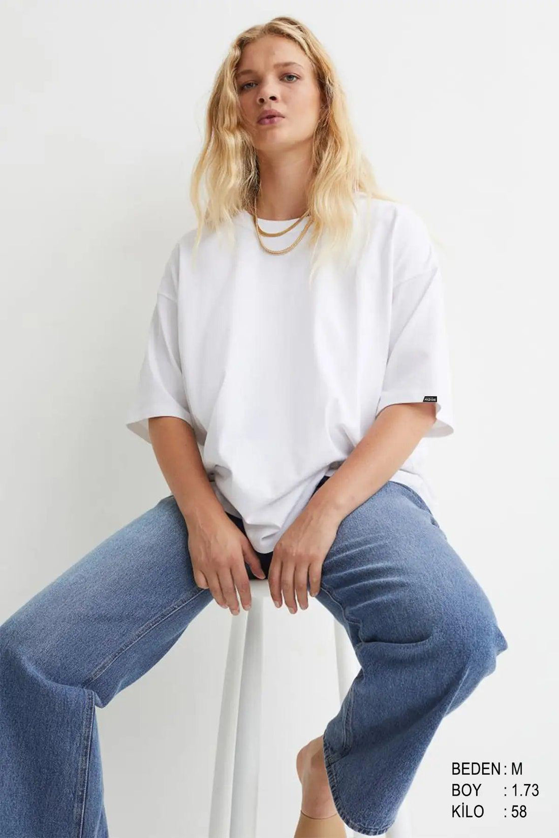 Northshore Oversize Kadın Tişört - PΛSΛGE