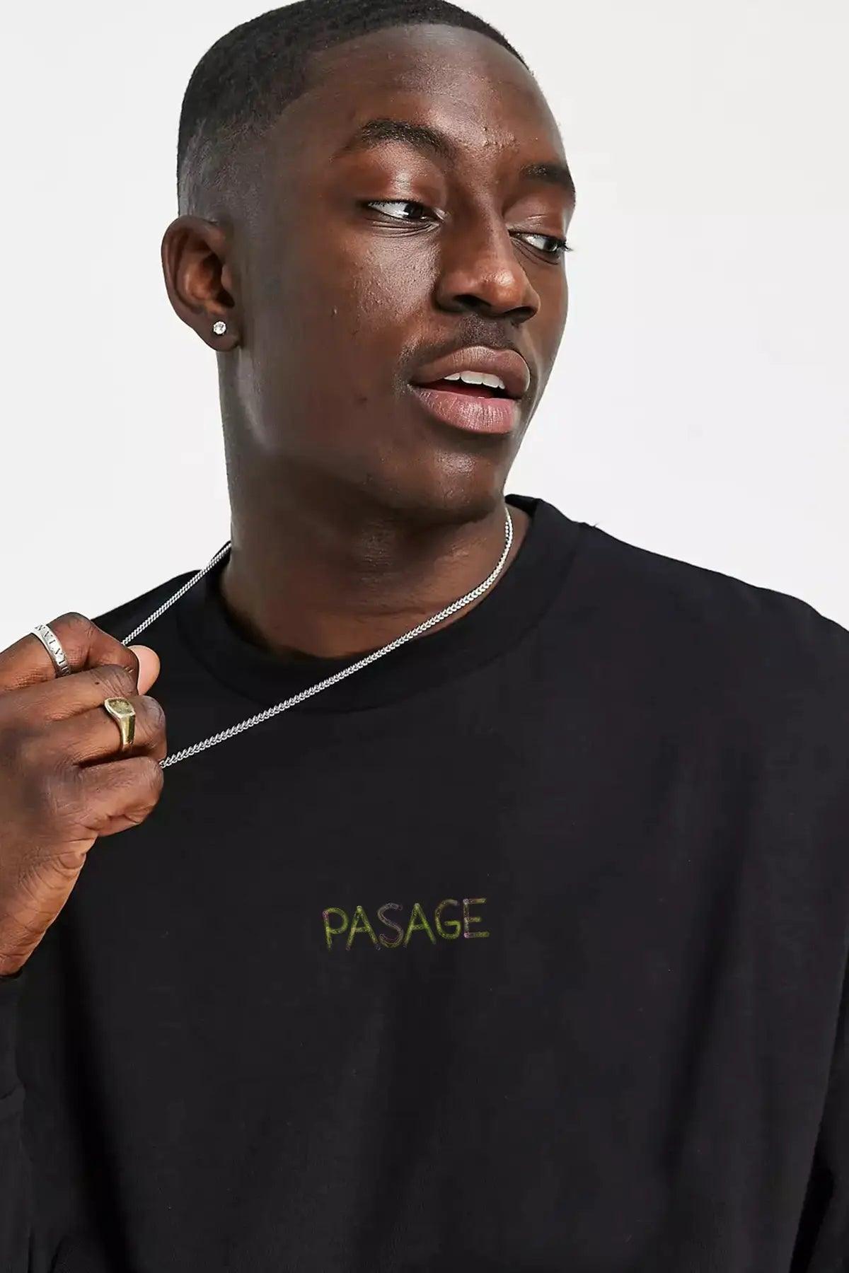 Sriata Oversize Erkek Sweatshirt - PΛSΛGE