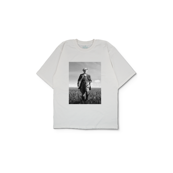 Kendin Tasarla Beyaz Oversize Tişört