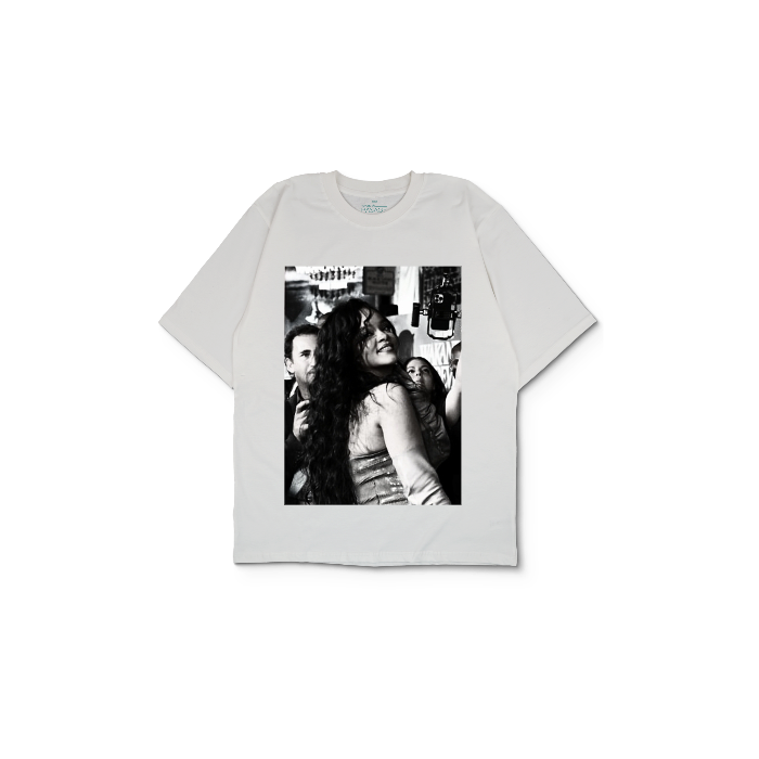 Kendin Tasarla Beyaz Oversize Tişört