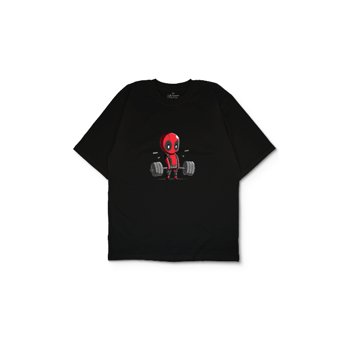 Kendin Tasarla Siyah Oversize Tişört