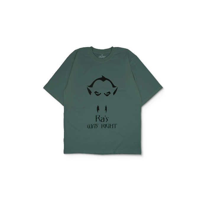 Kendin Tasarla Yeşil Oversize Tişört