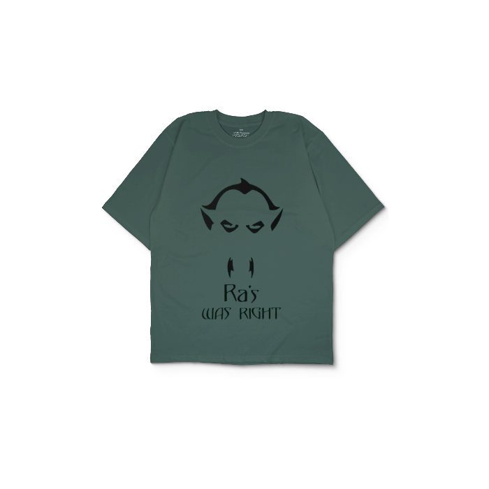 Kendin Tasarla Yeşil Oversize Tişört