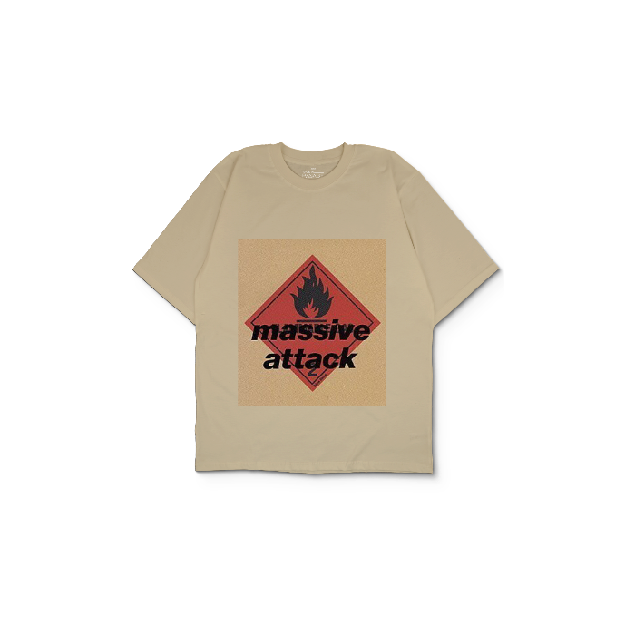 Kendin Tasarla Krem Oversize Tişört