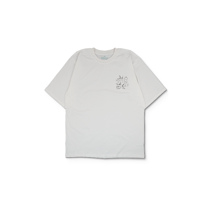 Kendin Tasarla Beyaz Oversize Tişört