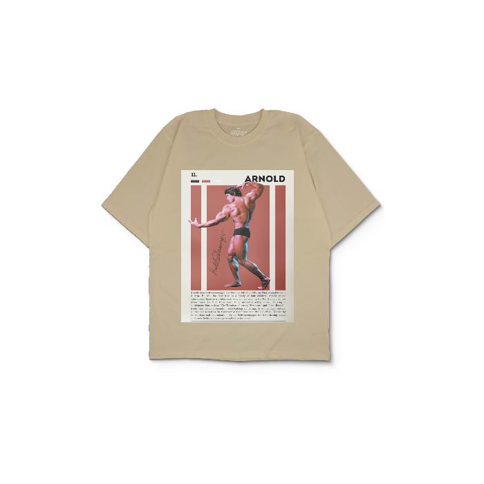 Kendin Tasarla Krem Oversize Tişört