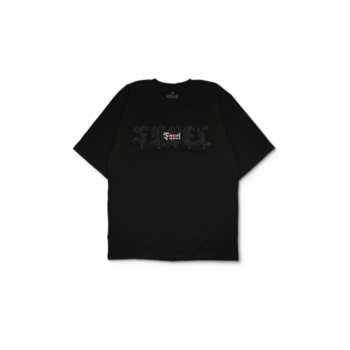 Kendin Tasarla Siyah Oversize Tişört