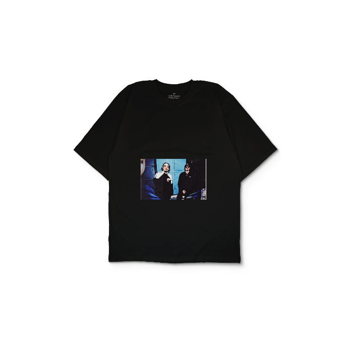 Kendin Tasarla Siyah Oversize Tişört