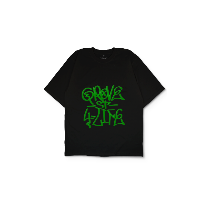 Kendin Tasarla Siyah Oversize Tişört