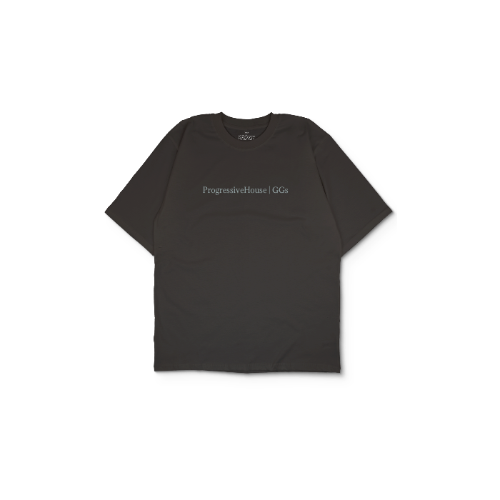 Kendin Tasarla Antrasit Oversize Tişört