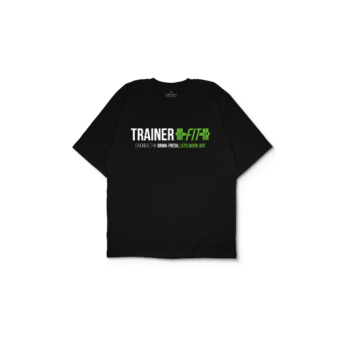 Kendin Tasarla Siyah Oversize Tişört