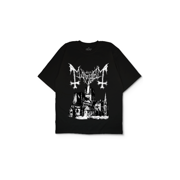 Kendin Tasarla Siyah Oversize Tişört