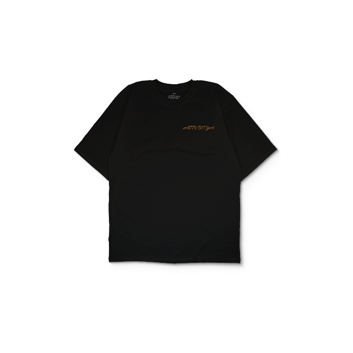 Kendin Tasarla Siyah Oversize Tişört