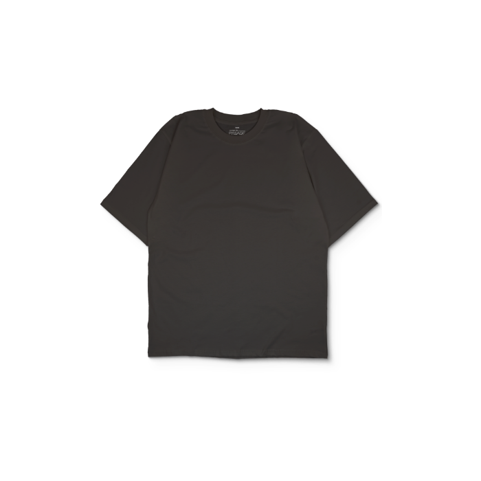 Kendin Tasarla Antrasit Oversize Tişört