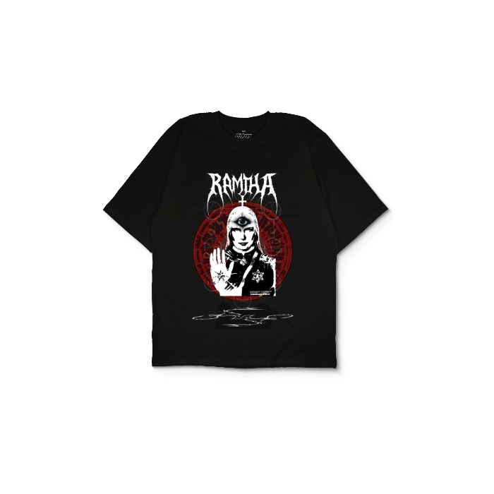 Kendin Tasarla Siyah Oversize Tişört