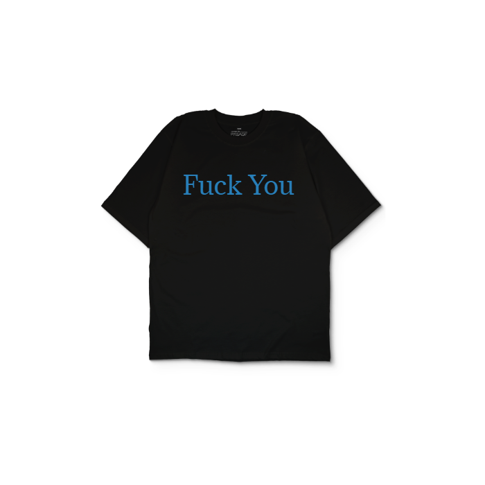 Kendin Tasarla Siyah Oversize Tişört