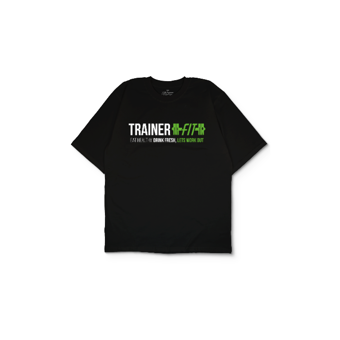 Kendin Tasarla Siyah Oversize Tişört