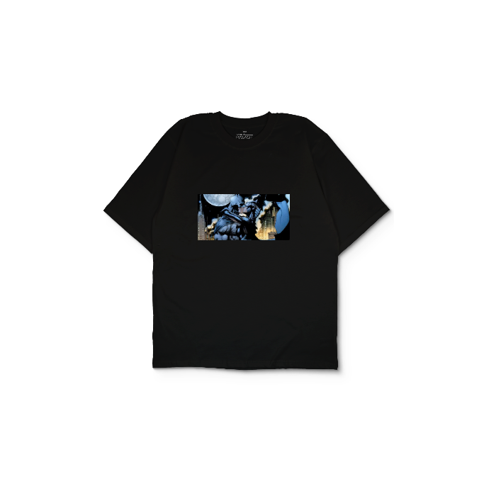 Kendin Tasarla Siyah Oversize Tişört