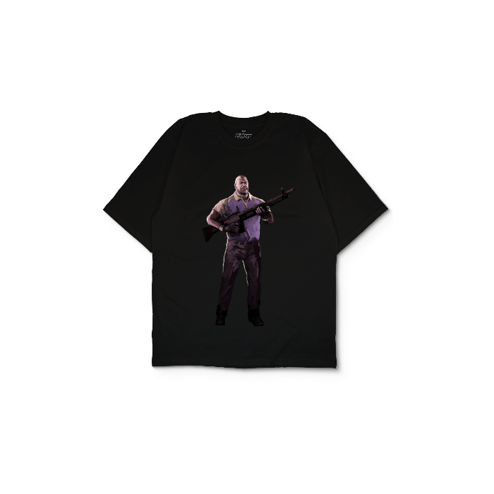 Kendin Tasarla Siyah Oversize Tişört