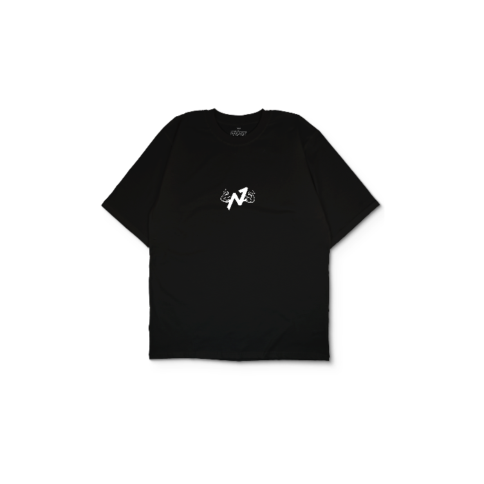 Kendin Tasarla Siyah Oversize Tişört