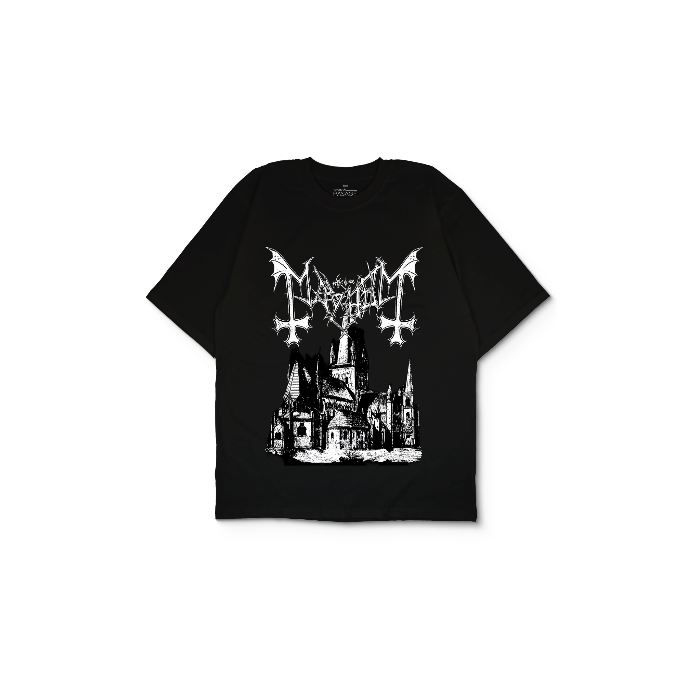 Kendin Tasarla Siyah Oversize Tişört