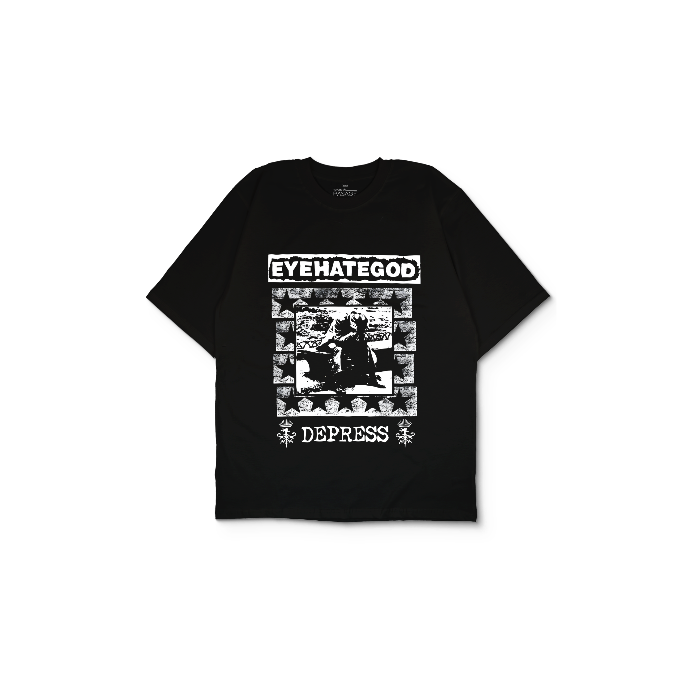 Kendin Tasarla Siyah Oversize Tişört