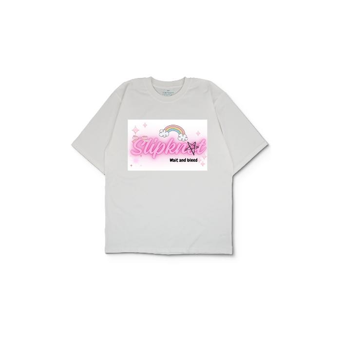 Kendin Tasarla Beyaz Oversize Tişört