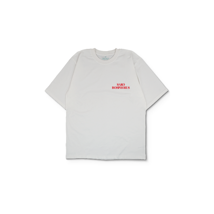 Kendin Tasarla Beyaz Oversize Tişört