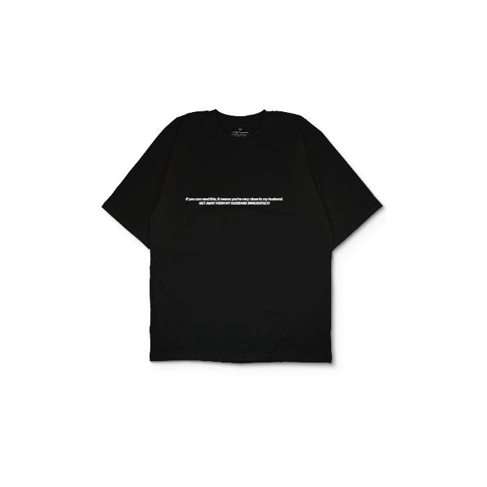 Kendin Tasarla Siyah Oversize Tişört