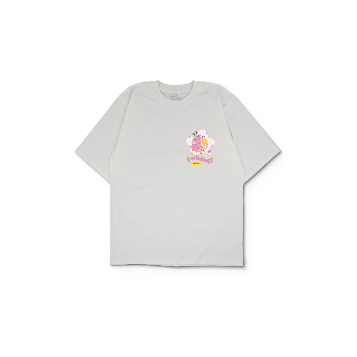 Kendin Tasarla Beyaz Oversize Tişört