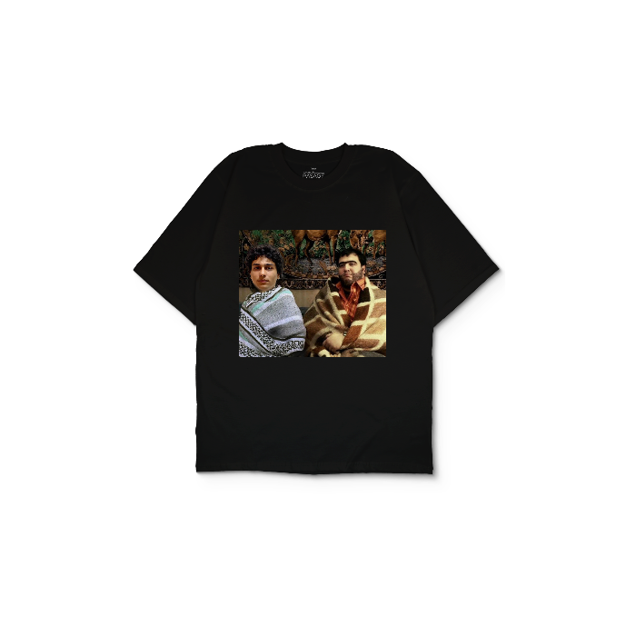 Kendin Tasarla Siyah Oversize Tişört