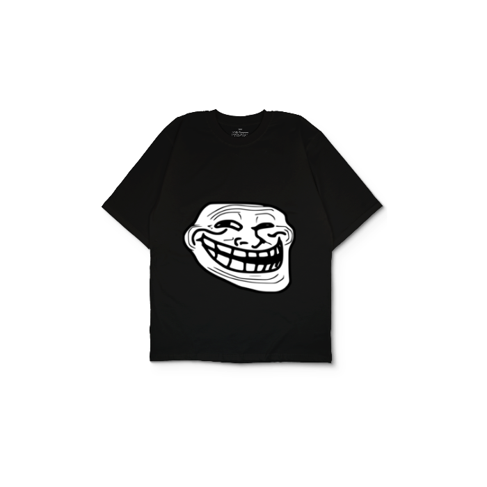 Kendin Tasarla Siyah Oversize Tişört