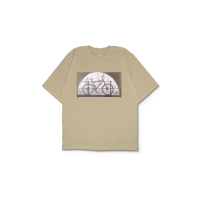 Kendin Tasarla Krem Oversize Tişört