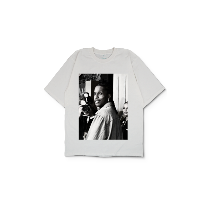 Kendin Tasarla Beyaz Oversize Tişört